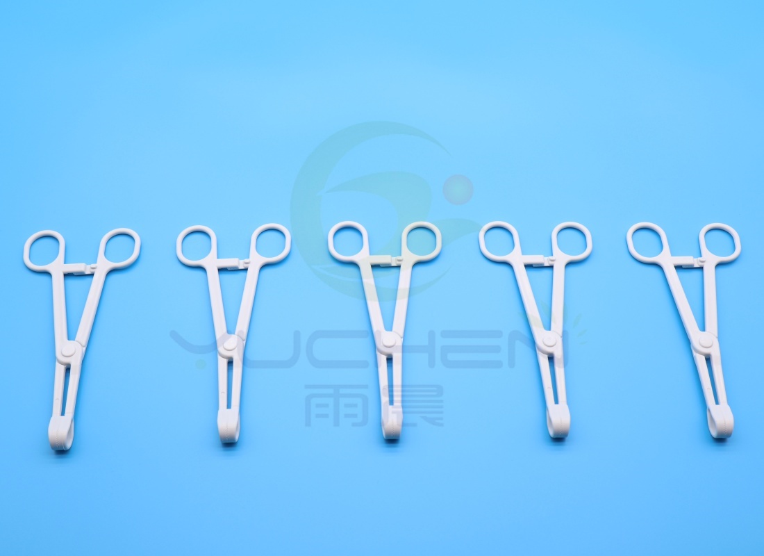Pinza/Pinza de plástico desechable para procedimientos quirúrgicos - YuChen