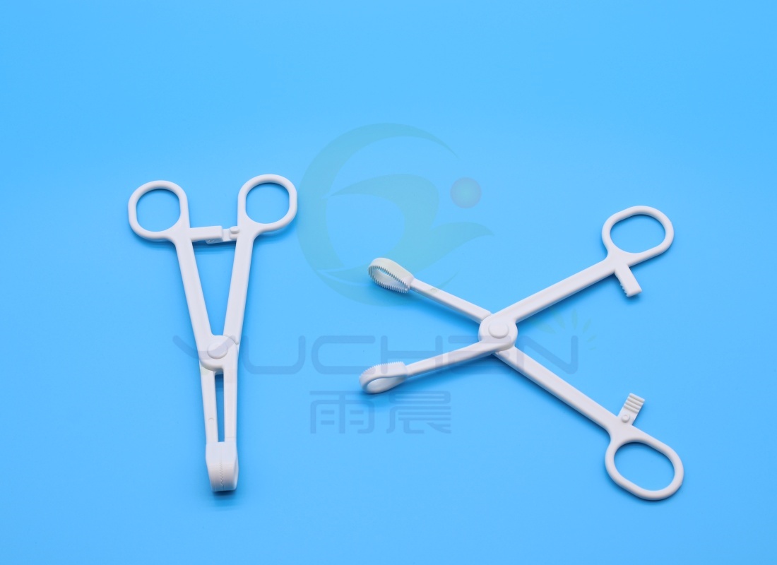 Pinza/Pinza de plástico desechable para procedimientos quirúrgicos - YuChen