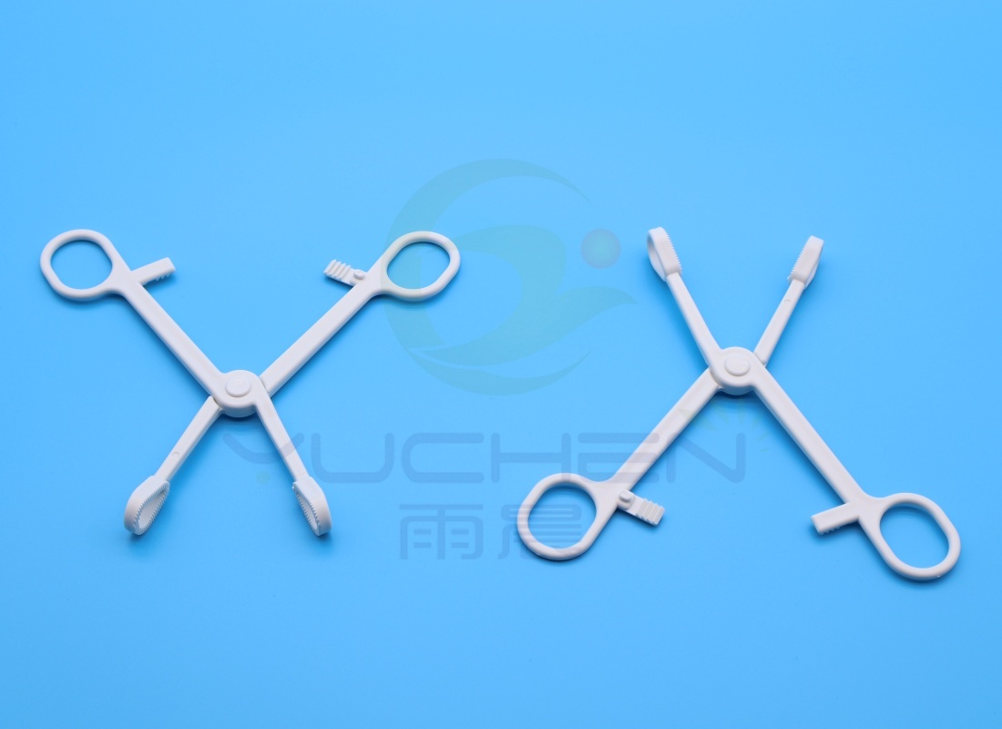 Pinza/Pinza de plástico desechable para procedimientos quirúrgicos - YuChen