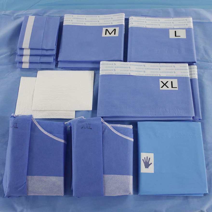 Piezas del kit quirúrgico