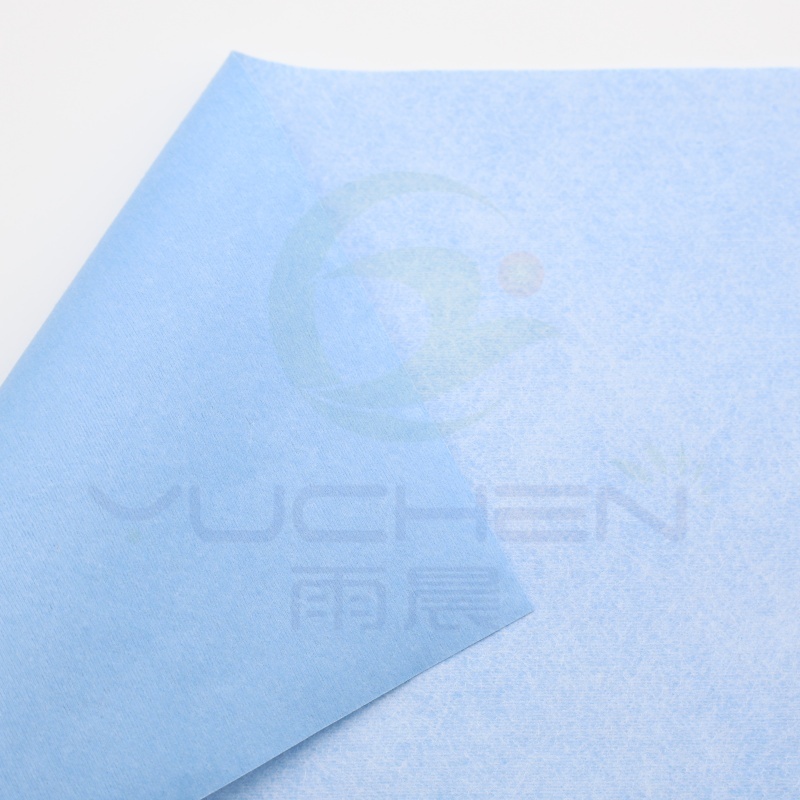Bata quirúrgica Material de la bata quirúrgica Pulpa de madera Spunlace Tela no tejida - YuChen