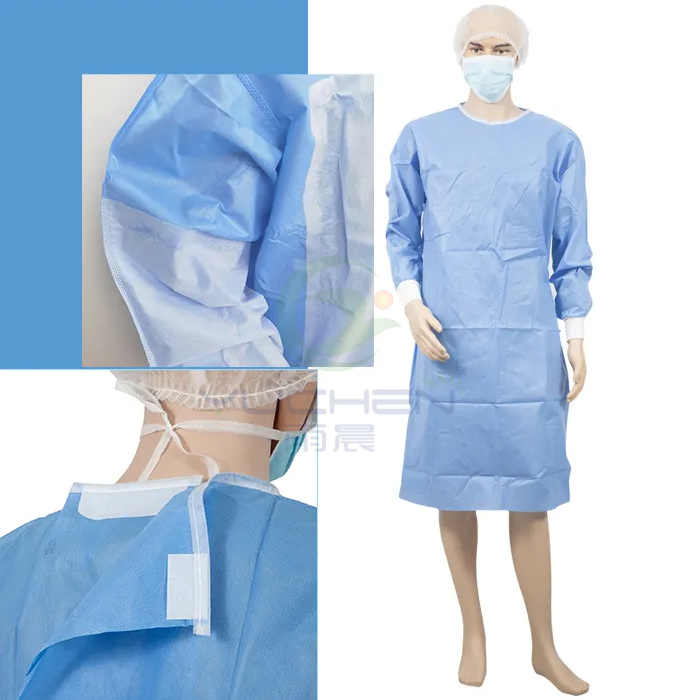 Bata quirúrgica esterilizada y no esterilizada, talla ML, XL, XXL - YuChen