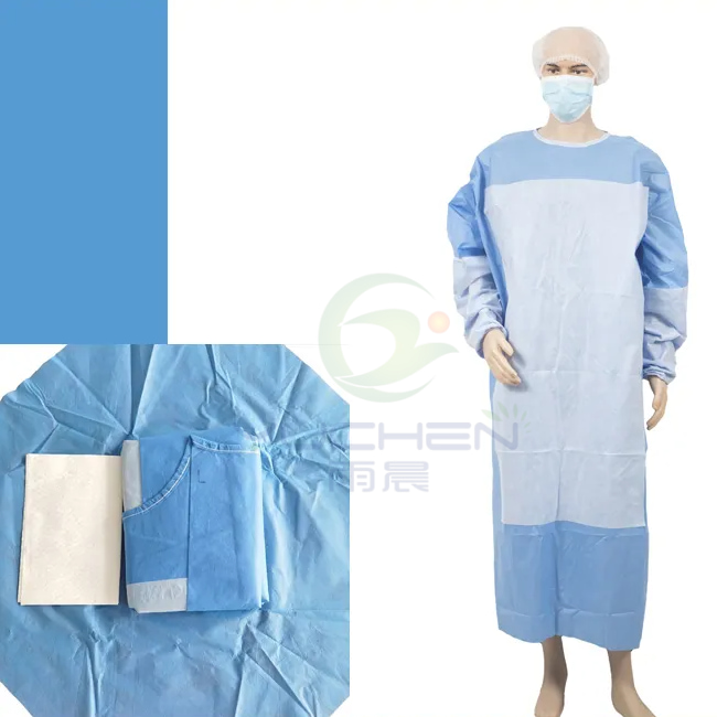 Bata quirúrgica esterilizada y no esterilizada, talla ML, XL, XXL - YuChen