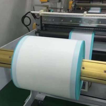 Rollo de película de incisión de PU/PE para paño quirúrgico con raya verde - YuChen