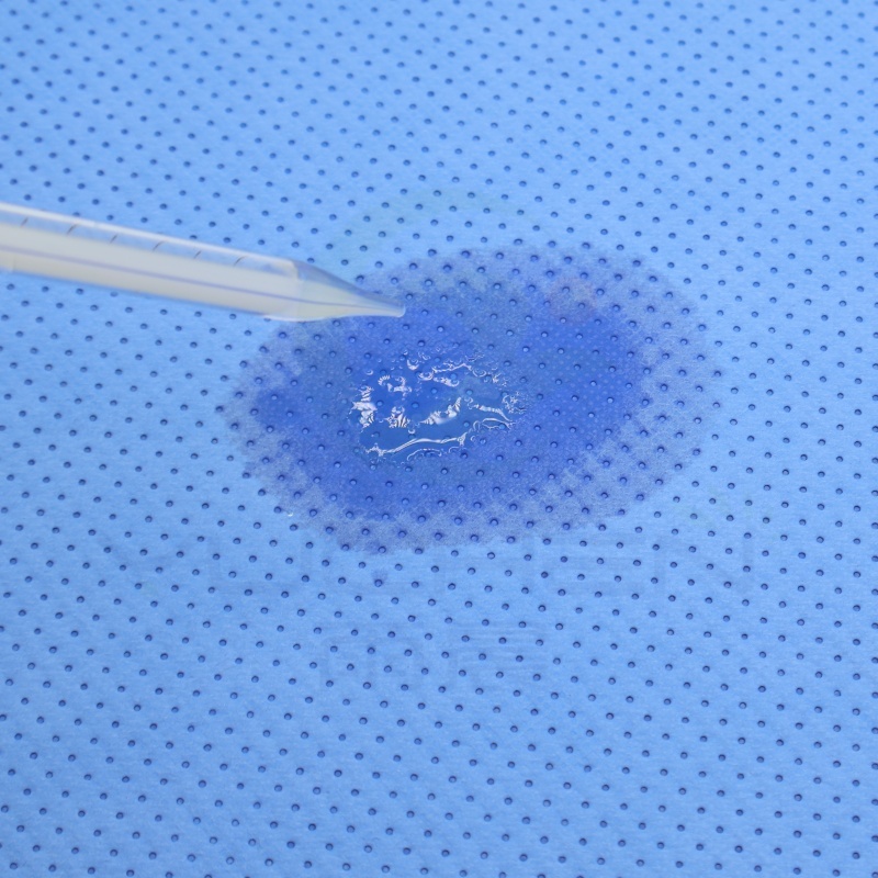 Almohadilla absorbente de tela no tejida SSSPE laminada hidrofílica para paños quirúrgicos - YuChen