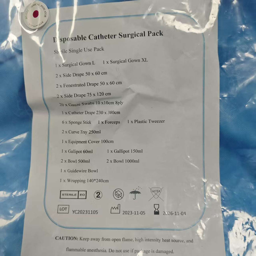 Cómo preparar un paquete quirúrgico para la esterilización